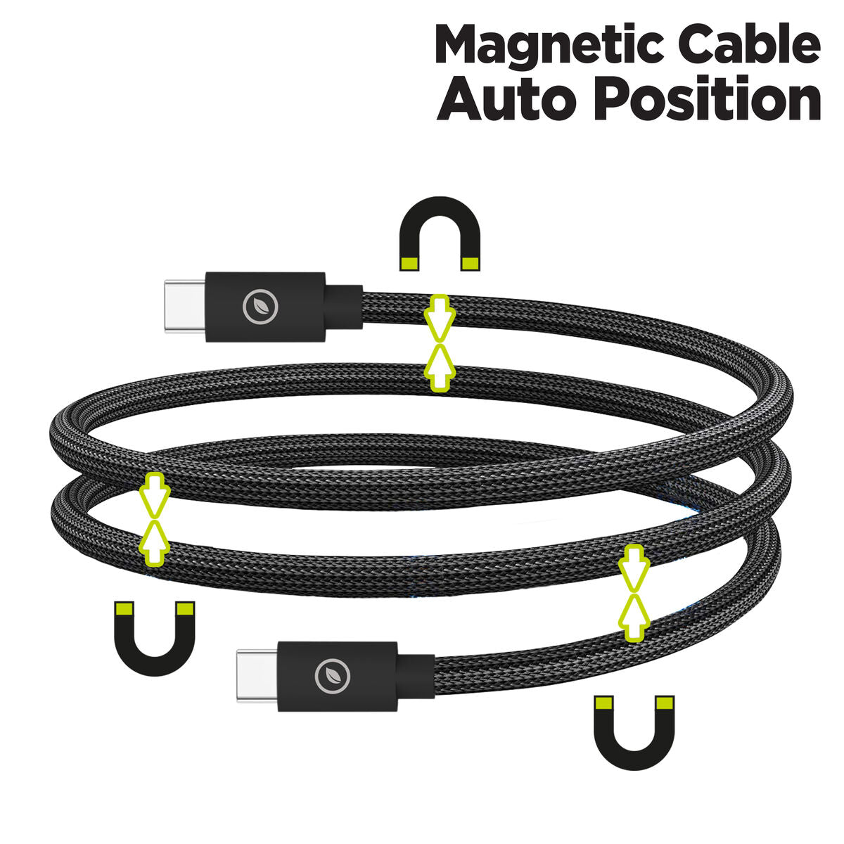 Magcable | Magnetic Anti - Tangle Cable - BAROMI