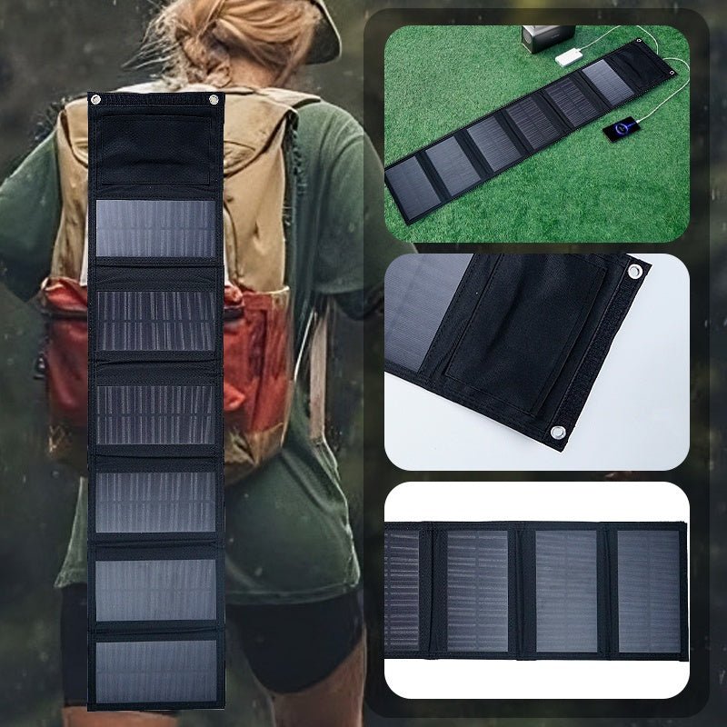60W Foldable Solar Panel with USB - C Output - BAROMI