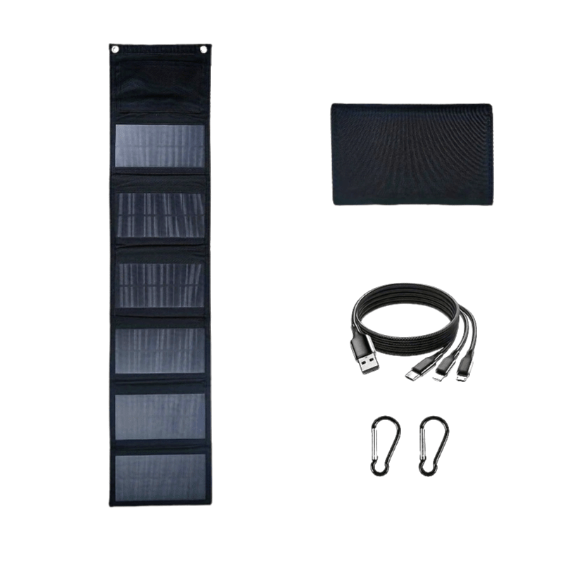 60W Foldable Solar Panel with USB - C Output - BAROMI